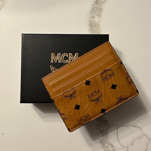 MCM Accessories Mcm Heritage Logo Money Clip Card Holder Poshmark